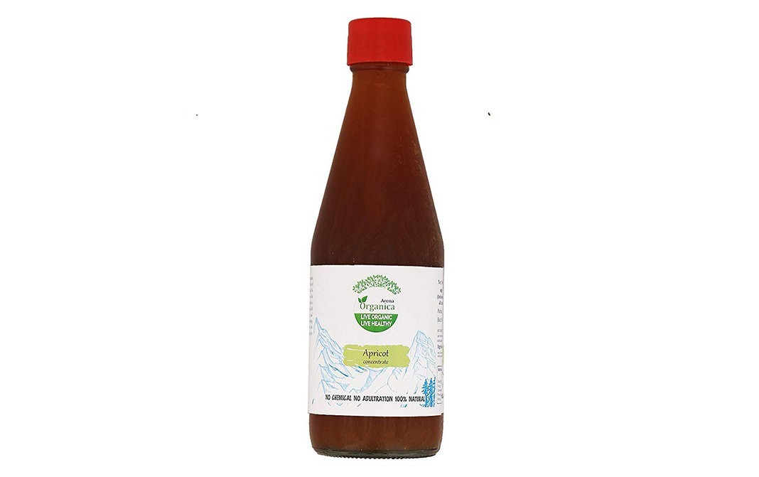 Arena Organica Apricot Concentrate    Glass Bottle  500 grams